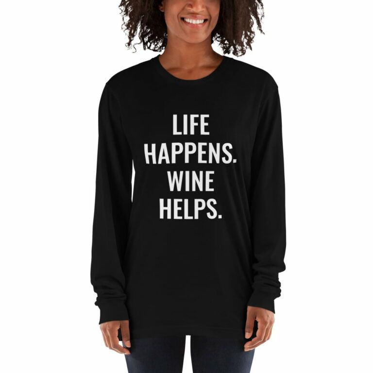 wine helps shirt